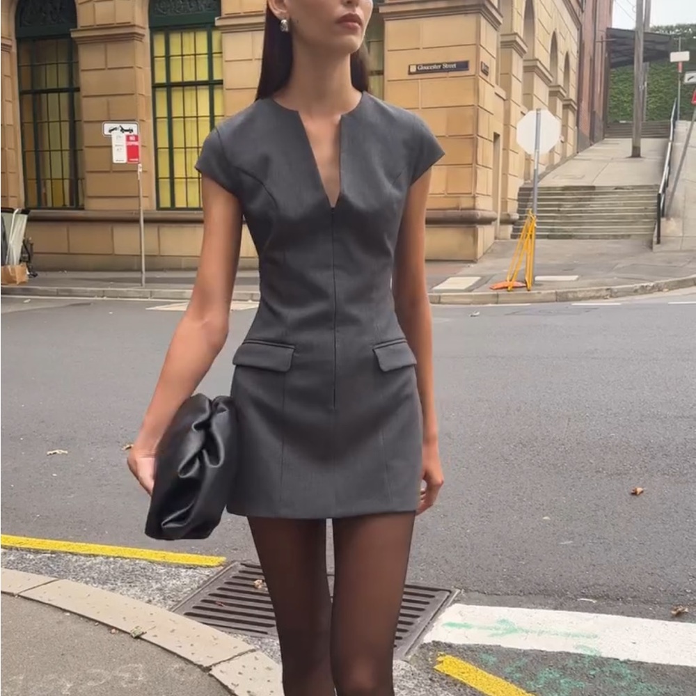 Kookai charcoal mini dress size XS